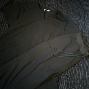 Black Mandala scrub set